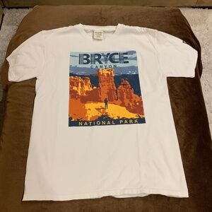 National Park Bryce White M T Adventure Active Outdoor Unisex Timeless USA
